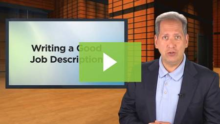 Description: How to Write a Good Job Description -subscription
